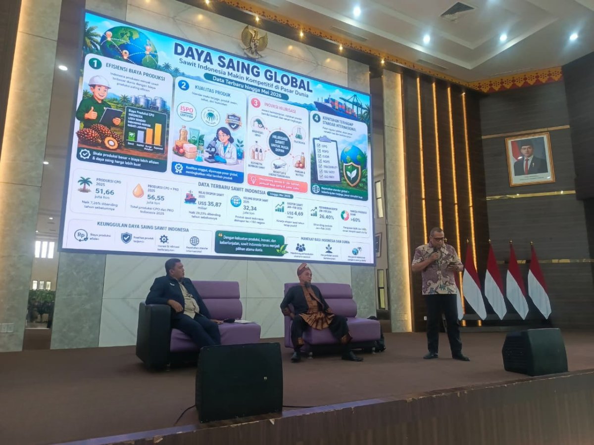 Seimbangkan Industri Sawit, Dosen Magister Ilmu Pertanian Unilak Bedah Strategi Sawit Berkelanjutan