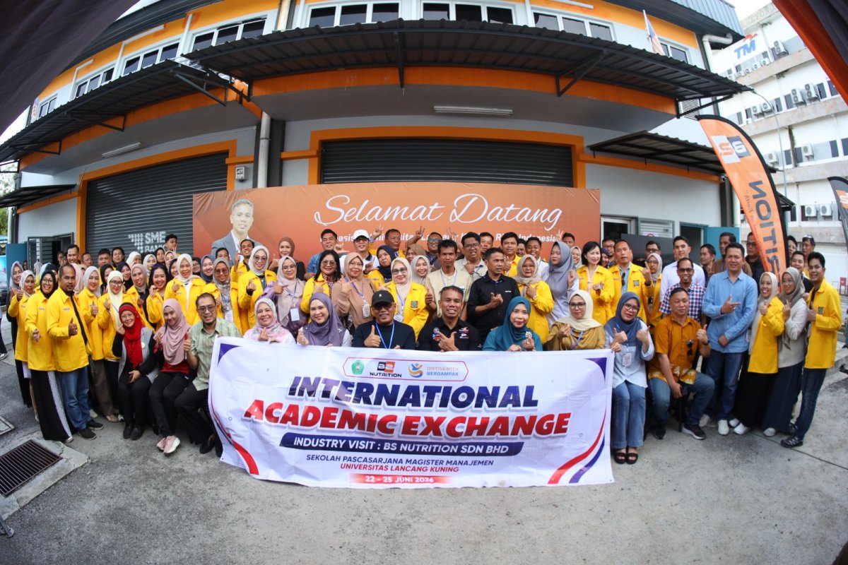 Perluas Jaringan, Magister Manajemen Unilak Sukses Gelar International Academic Exchange ke Malaysia