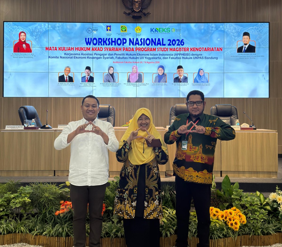 MKn Unilak Bersama APPHEISI dan KNEKS Susun Standar Kurikulum Akad Syariah Nasional