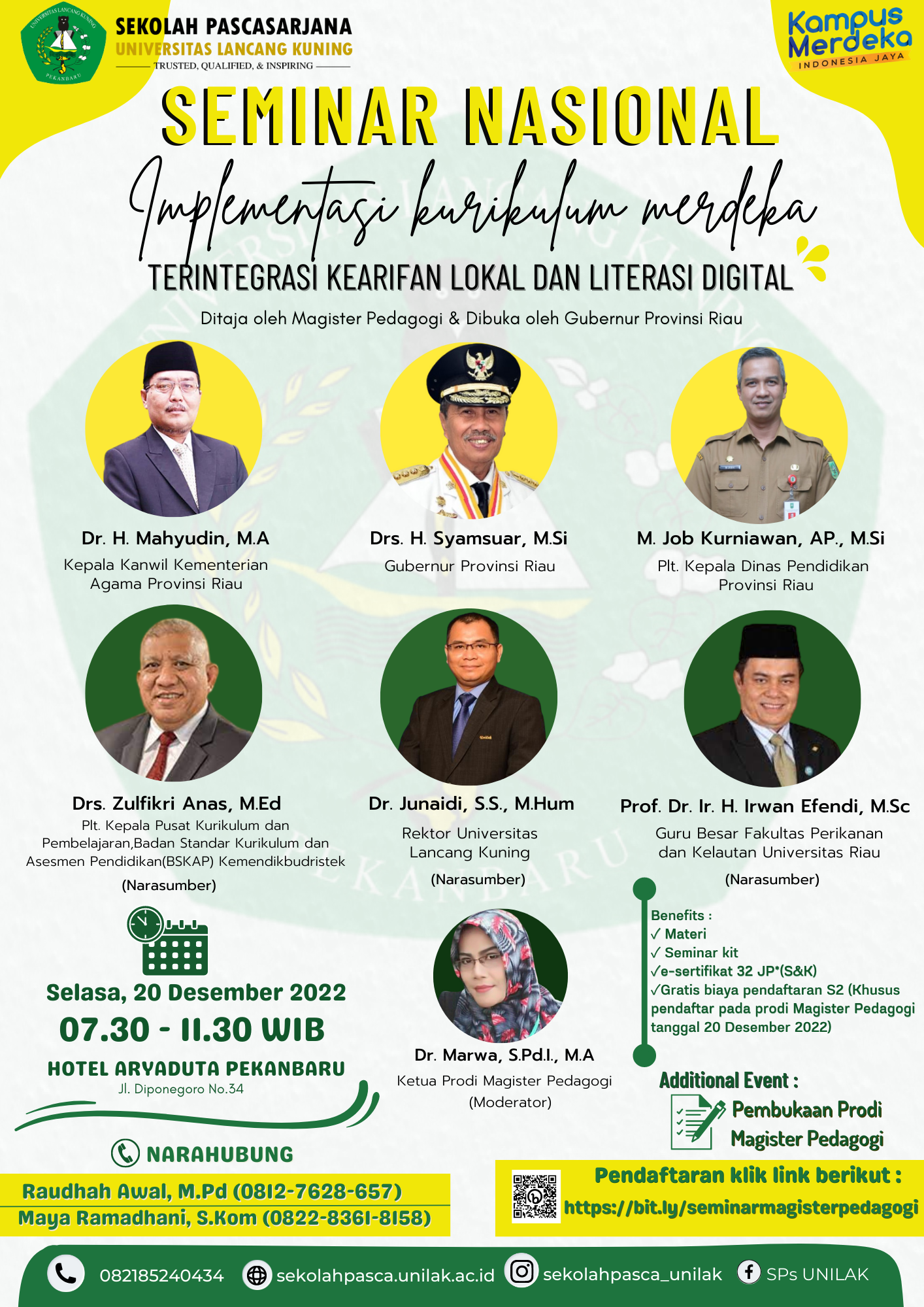 Seminar Nasional Implementasi Kurikulum Merdeka Terintegrasi Kearifan Lokal dan Literasi Digital