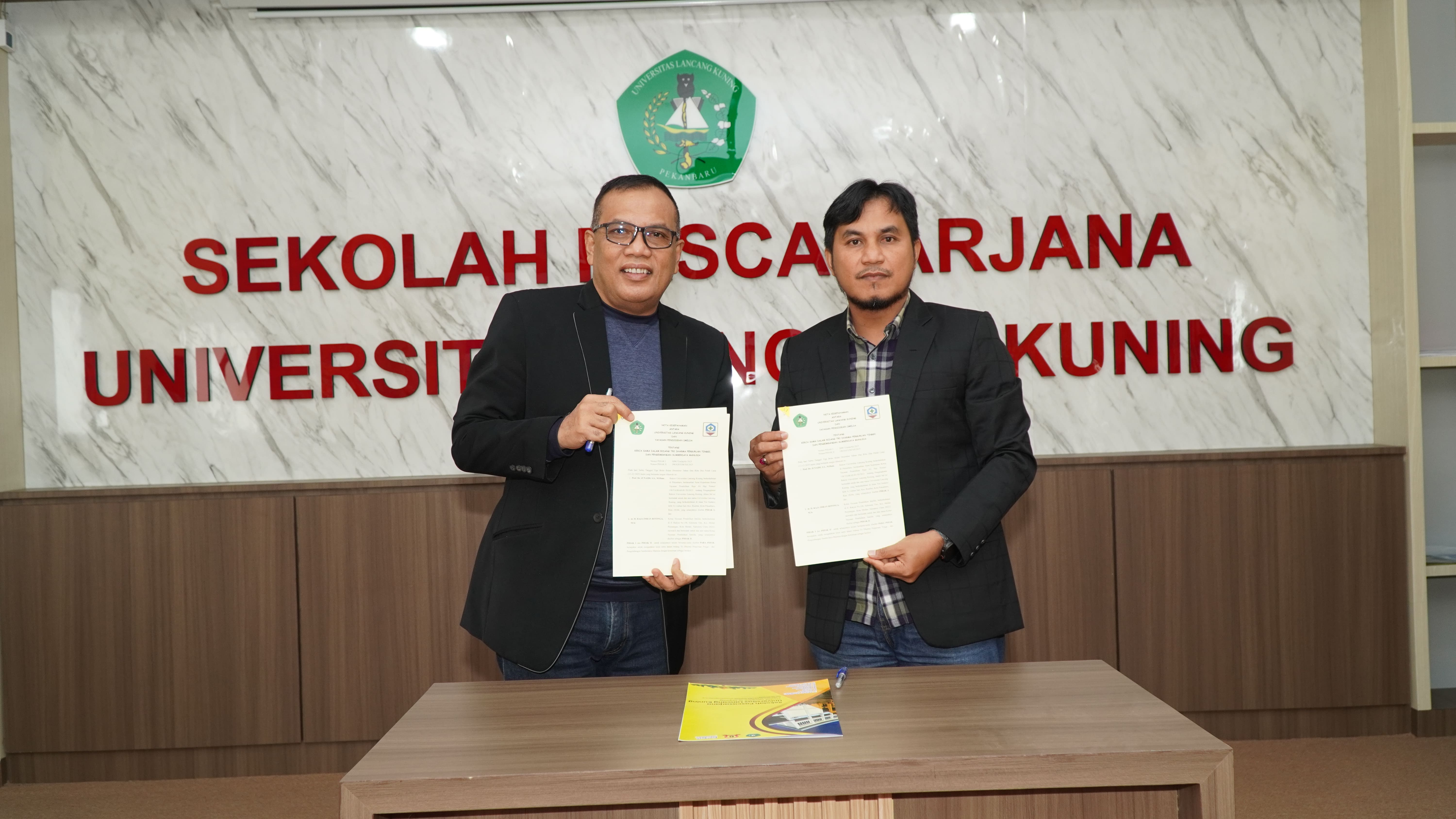 Pascasarjana Unilak Jalin Kerja Sama dengan SMKS Imelda Medan di Bidang Pendidikan dan Penelitian