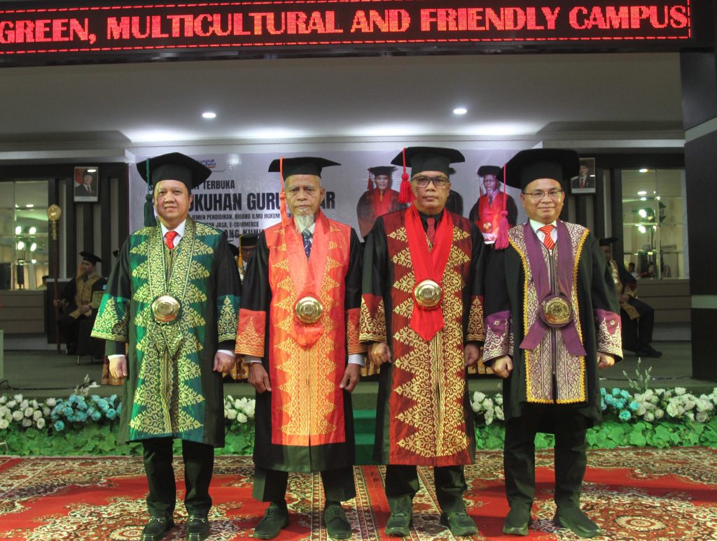 Unilak Terus Raih Prestasi dengan Pengukuhan Tiga Guru Besar dalam Berbagai Bidang Ilmu