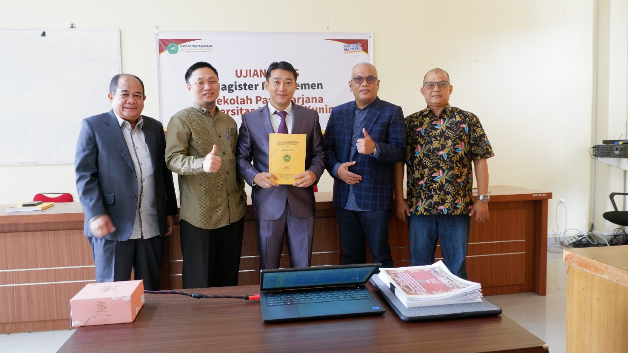 Wakil Ketua DPRD Provinsi Riau Raih Gelar Magister Manajemen di Sekolah Pascasarjana Unilak