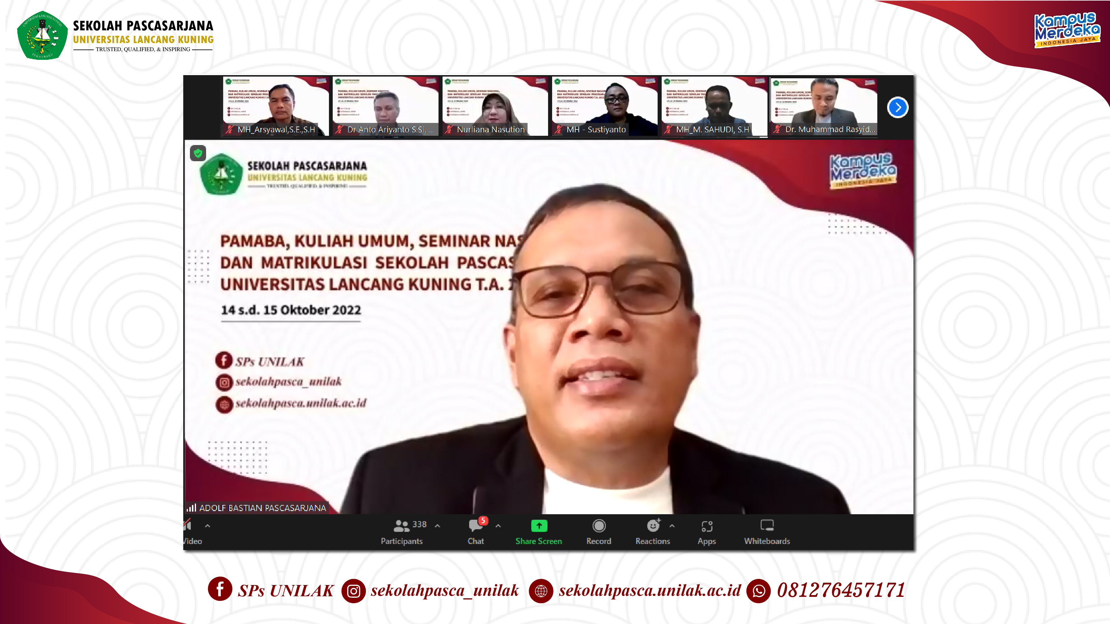 Lebihi Target, Gelaran Pamaba SPs Unilak Buktikan Sebagai Kampus yang Trusted, Qualified, & inspiring