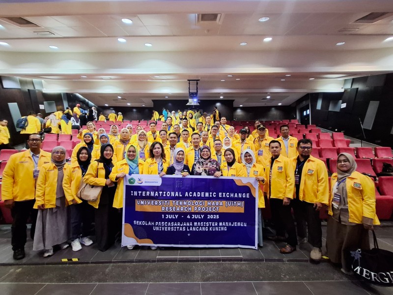 Puluhan Mahasiswa Magister Manajemen Pascasarjana Unilak Ikut Pertukaran Akademik Internasional ke Malaysia