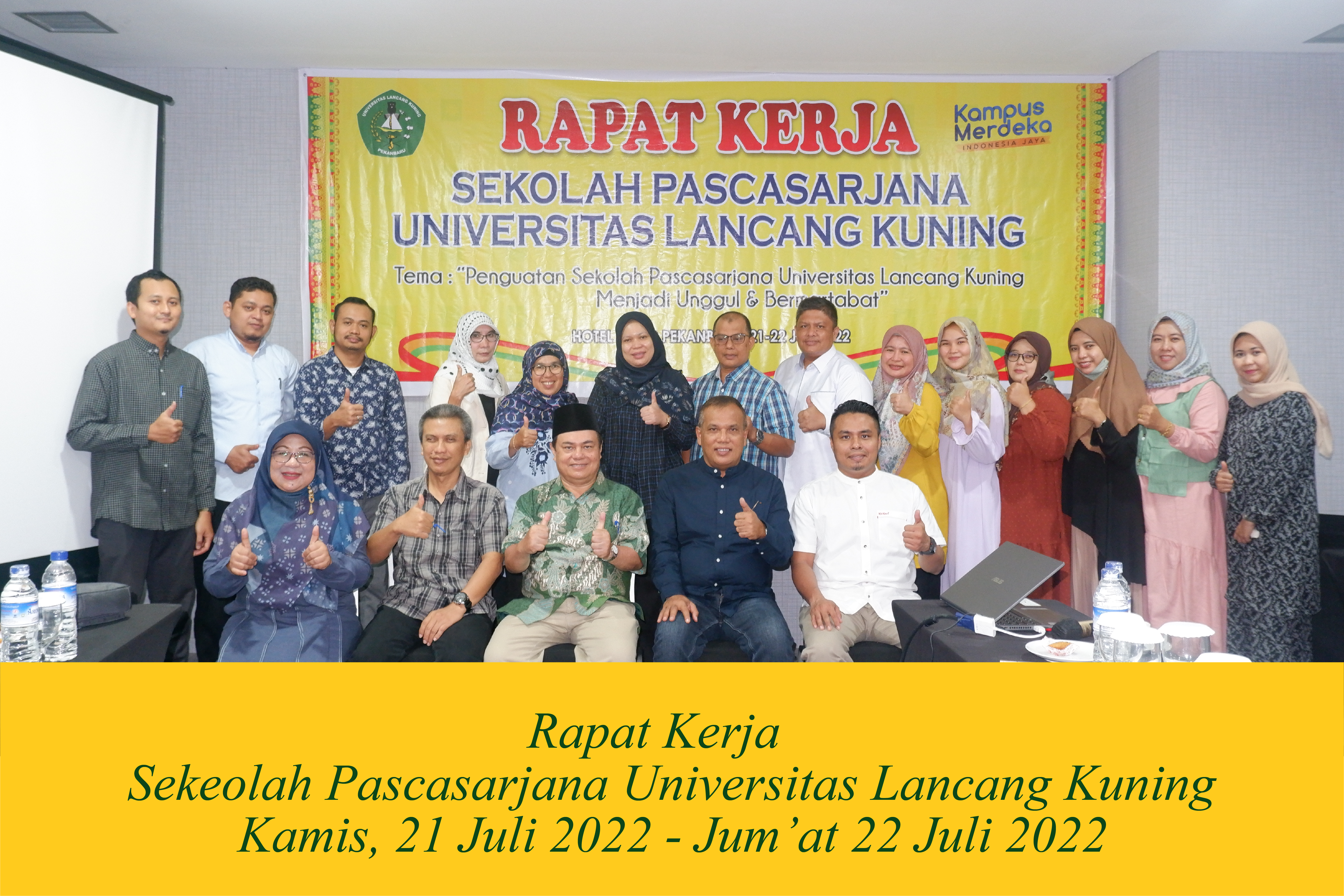 RAPAT KERJA SEKOLAH PASCASARJANA UNIVERSITAS LANCANG KUNING
